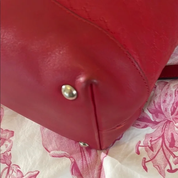 Gucci Valentine Edition Leather Guccisima Satchel - Picture 8 of 16